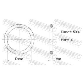 Dichtung, Thermostat von FEBEST