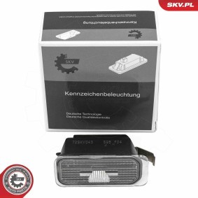 Kennzeichenbeleuchtung 72SKV043
