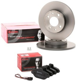 Comprar Kit de discos de freno y pastillas de BREMBO BRB3405N0093 a bajo precio de 47,18 €