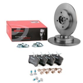 Köp Bromssats, skivbroms av BREMBO BRB3405N0138 till det låga priset 2560,67 kr