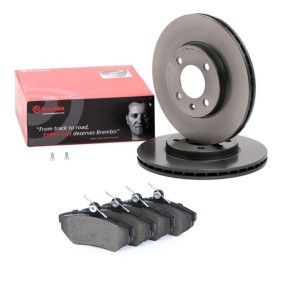 Osta BREMBO Jarrulevyt ja -palat netistä Caddy II Farmari (9K9B)-mallille edulliseen hintaan