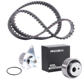 Wasserpumpe + Zahnriemensatz von RIDEX für 206 Schrägheck (2A/C) günstig online kaufen