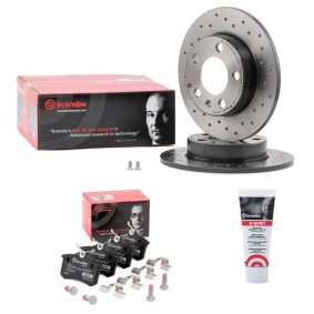 Comprar Kit de discos de freno y pastillas de BREMBO BRB3405N0197 a bajo precio de 103,89 €
