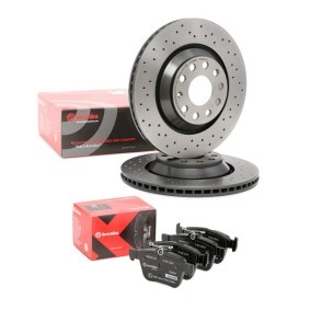 Comprar Kit de discos de freno y pastillas de BREMBO BRB3405N0222 a bajo precio de 229,91 €