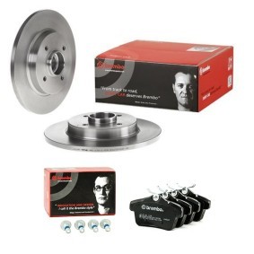 Köp Bromssats, skivbroms av BREMBO BRB3405N0393 till det låga priset 3213,30 kr