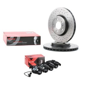 Comprar Kit de discos de freno y pastillas de BREMBO BRB3405N0411 a bajo precio de 247,92 €