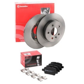 Comprar Kit de discos de freno y pastillas de BREMBO BRB3405N0433 a bajo precio de 128,95 €