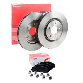 Comprar Kit de discos de freno y pastillas de BREMBO BRB3405N0438 a bajo precio de 246,23 €