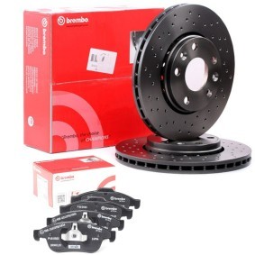 Köp Bromssats, skivbroms av BREMBO BRB3405N0443 till det låga priset 2713,50 kr