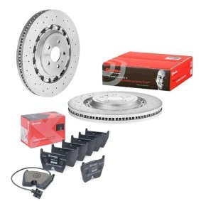 Comprar Kit de discos de freno y pastillas de BREMBO BRB3405N0444 a bajo precio de 956,52 €
