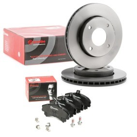 Köp Bromssats, skivbroms av BREMBO BRB3405N0480 till det låga priset 1354,46 kr