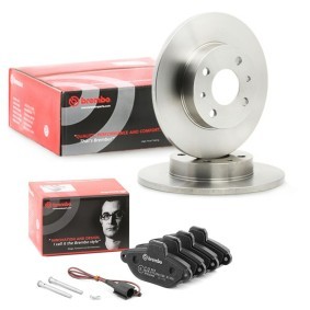 Comprar Kit de discos de freno y pastillas de BREMBO BRB3405N0493 a bajo precio de 53,50 €