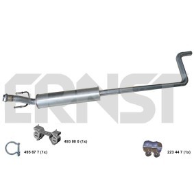 Mittelschalldämpfer 501118 von ERNST günstig für 168,80 € online kaufen