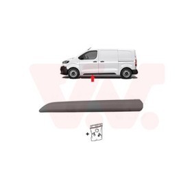 Comprar Listón embellecedor / protector, puerta de VAN WEZEL 0944403 a bajo precio de 73,64 €