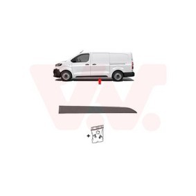 Comprar Listón embellecedor / protector, puerta de VAN WEZEL 3892405 a bajo precio de 69,25 €