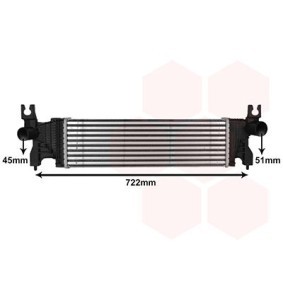 Kjøp Intercooler av VAN WEZEL 52014706 til den lave prisen 1634,47 NOK