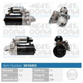 Köp Startmotor av MEAT & DORIA 5010493 till det låga priset 2002,41 kr