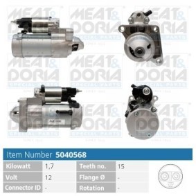 Köp Startmotor av MEAT & DORIA 5040568 till det låga priset 2381,55 kr