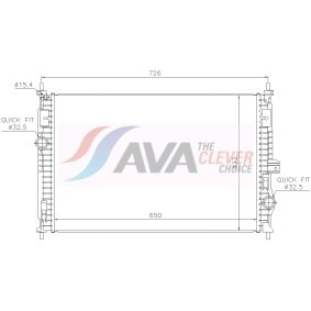 Köp Kylare av AVA COOLING SYSTEMS PE2438 till det låga priset 1860,51 kr