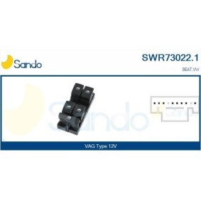 Køb Kontakt, rudehejs af SANDO SWR73022.1 til den lave pris 415,72 DKK