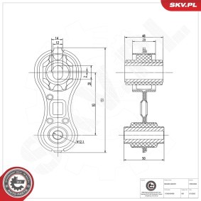 Querlenker für AUDI von ESEN SKV