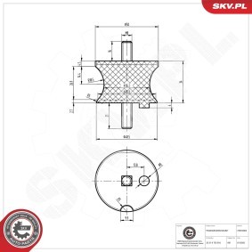 LAND ROVER Querlenker von ESEN SKV