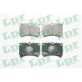 Acquista Kit pastiglie freni da LPR 05P587 a buon mercato per soli 22,76 €