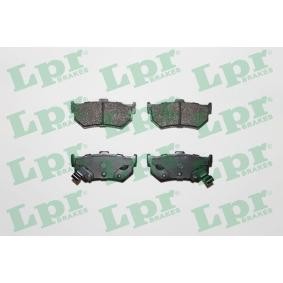 Acquista Kit pastiglie freni da LPR 05P751 a buon mercato per soli 24,60 €