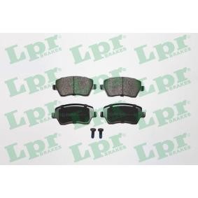 Acquista Kit pastiglie freni da LPR 05P867 a buon mercato per soli 22,88 €