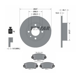 Bremsscheiben und -beläge TXR3405N0032