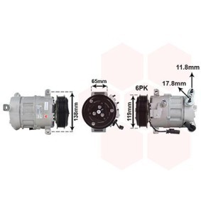Acquista Compressore aria condizionata da VAN WEZEL 0101K700 a buon mercato per soli 419,64 €