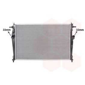 Achetez des Radiateur du moteur VAN WEZEL 27012716 à prix pour 127,93 €