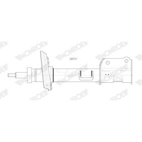 Stoßdämpfer G8701 für Compass (MP, M6) für 53,92 CHF