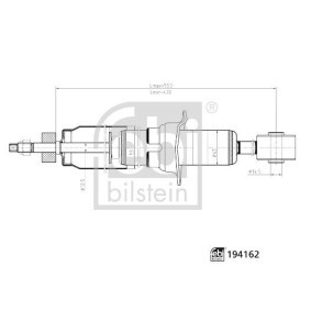 Stoßdämpfer für TOYOTA von FEBI BILSTEIN
