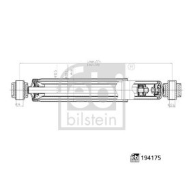 Kjøp Støtdemper av FEBI BILSTEIN 194175 til den lave prisen 476,77 NOK