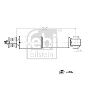 Compre Amortecedor da FEBI BILSTEIN 194182 a um preço baixo por 32,64 €