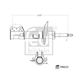 Comprar Amortiguador de FEBI BILSTEIN 194223 a bajo precio de 46,33 €