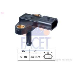 Luftdrucksensor, Höhenanpassung von FACET 10.3233