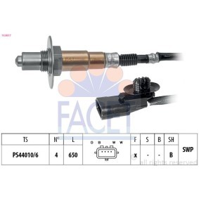 Achetez des Sonde lambda FACET 10.8617 à prix pour 88,52 €