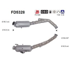 Partikelfilter (DPF) FD5328
