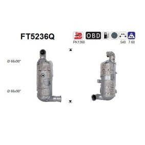 Köp Partikelfilter (DPF) av AS FT5236Q till det låga priset 1610055,94 kr