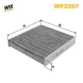 Compre Filtro, ar do habitáculo da WIX FILTERS WP2207 a um preço baixo por 21,24 €