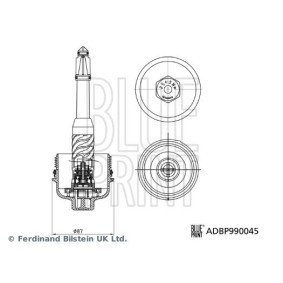 Deckel, Ölfiltergehäuse ADBP990045