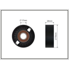 Compre Rolo tensor, correia trapezoidal estriada da CAFFARO 01-96 SC a um preço baixo por 16,30 €