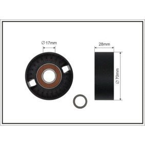 Compre Polea tensora, correa poli V de CAFFARO online para B10 Touring (E34) a precios moderados