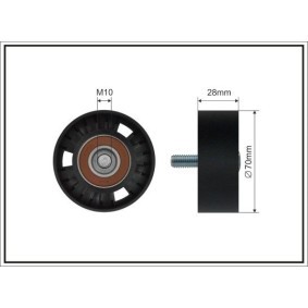 Achetez des Galet enrouleur de courroie d'accessoire CAFFARO 375-99 SC à prix pour 17,29 €