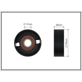 Comprar Polea tensora, correa poli V de CAFFARO 500033 SC a bajo precio de 13,92 €