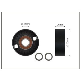 Spannrolle, Keilrippenriemen 500336 SC