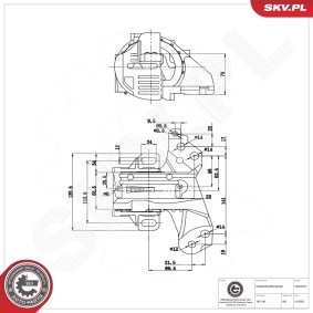 Lagerung, Automatikgetriebe 75SKV812