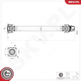 Köp Drivaxel av ESEN SKV 76SKV014 till det låga priset 1800,49 kr